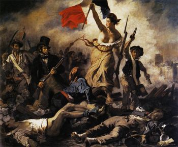 Eugene Delacroix — Özgürlük Halka Önderlik Ediyor